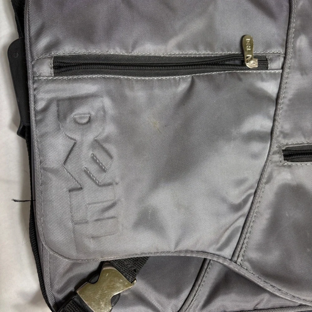 DELL Messenger Bag Men's‎ OS Gray Laptop Briefcase Tech Commuter Utility